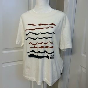 Vans Textured Waves T-Shirt Women’s Large